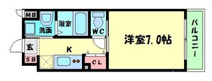 アネスト谷町の物件間取画像